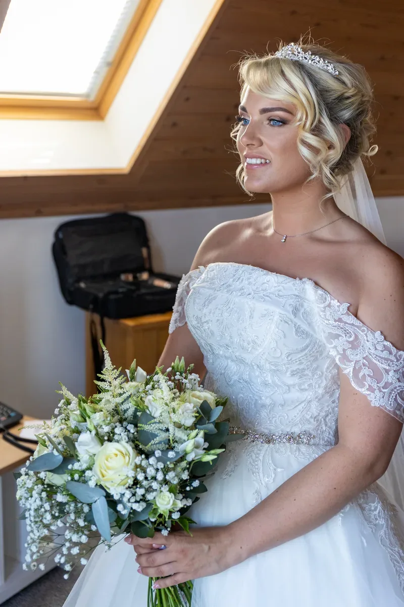 Cornwall bride portrait
